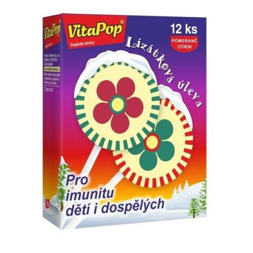 VitaHarmony VitaPop 12ks lízátek - Леденцы VitaPop 12шт